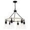 Quoizel Kingsbridge 6-Light Earth Black Chandelier KGB5029EK - alternate 1